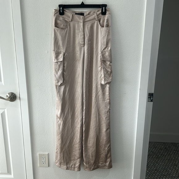 Generation Love Nate Satin Cargo Pants - Champagne - Picture 8 of 12